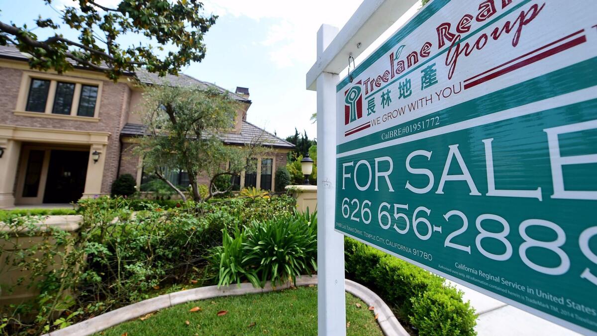 A home for sale in Arcadia last May. A new state report says baby boomers could soon be selling homes that haven't been on the market in decades.