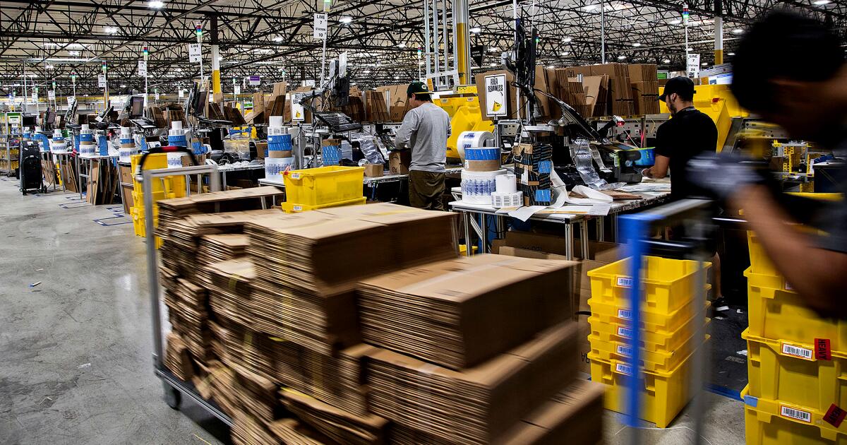 What it's like working at amazon during a southern california heat wave