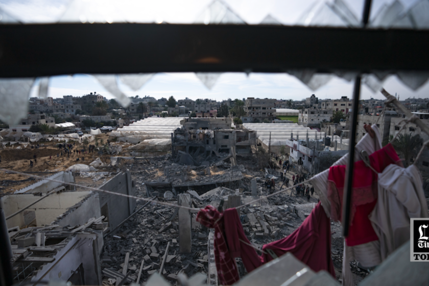 LA Times Today: Gazans in Rafah watch Israeli bombs move closer with nowhere left to run
