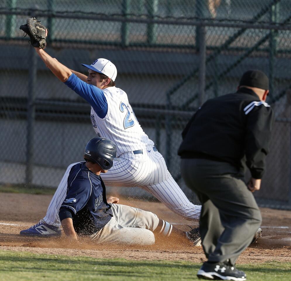 Photo Gallery: Crescenta Valley vs. Burbank in Pacific League baseball