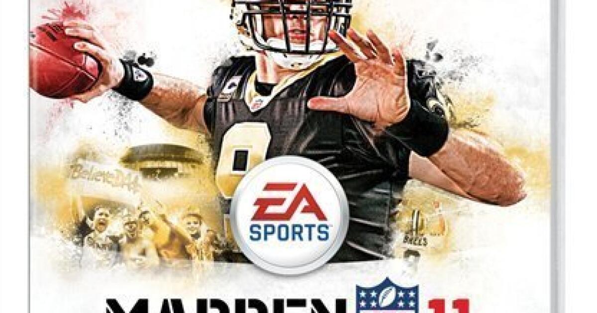 Drew Brees lands cover of `Madden' video game - The San Diego Union-Tribune