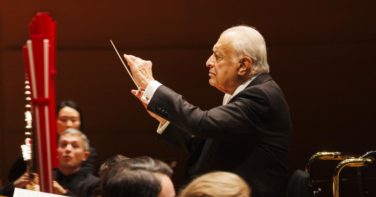 Zubin Mehta still champions Arnold Schoenberg at the L.A. Phil Zubin Mehta still champions Arnold Schoenberg at the L.A. Phil