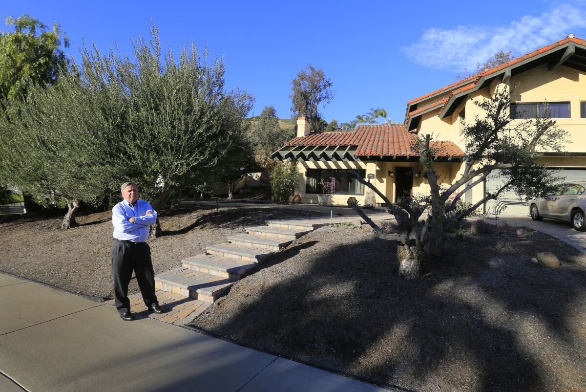 San Juan Capistrano rate payer Jim Reardon is part of the water rate structure lawsuit against the city's water agency.