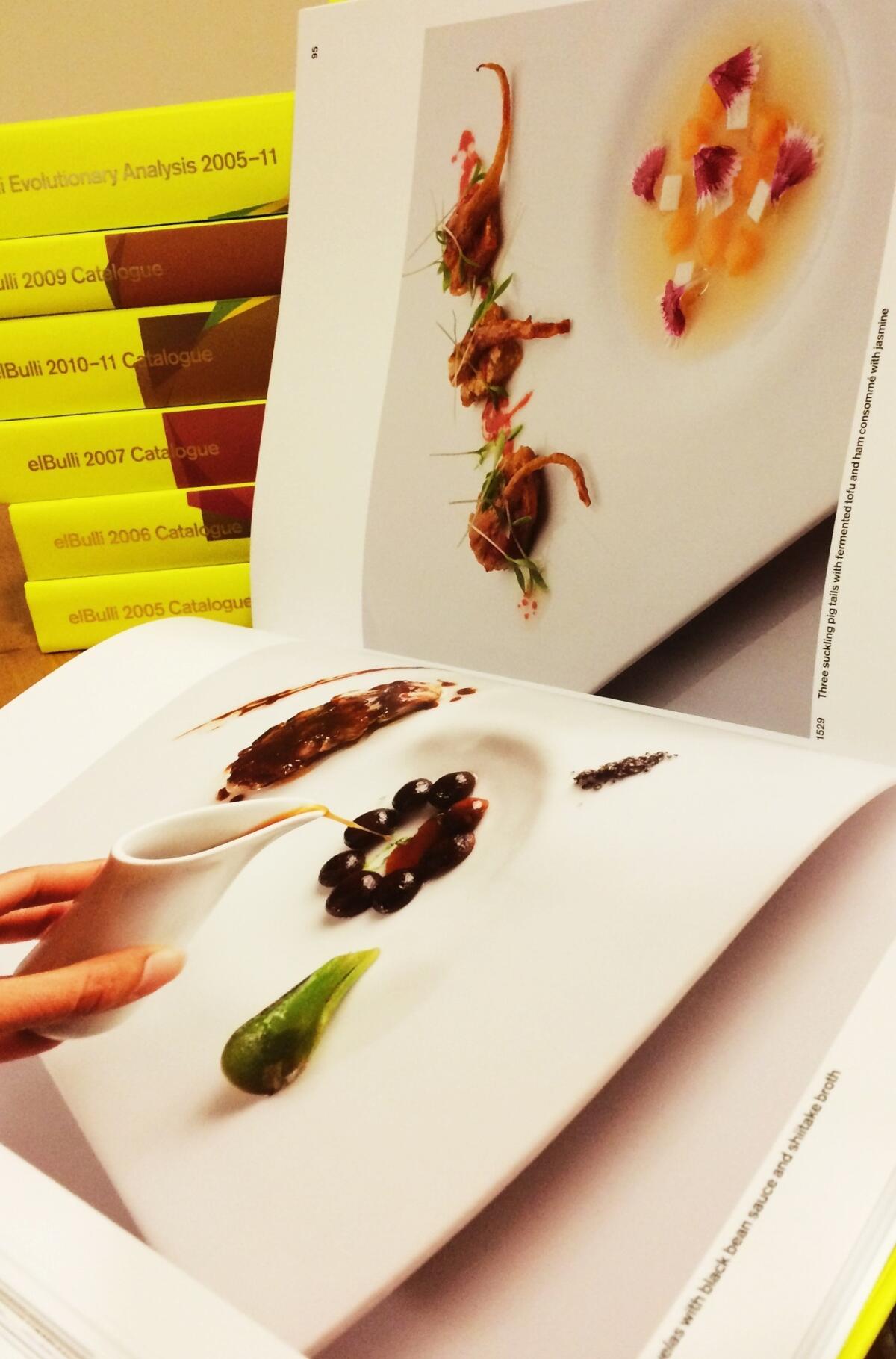 The seven-volume "El Bulli" box set is stunning, if daunting for a home chef.