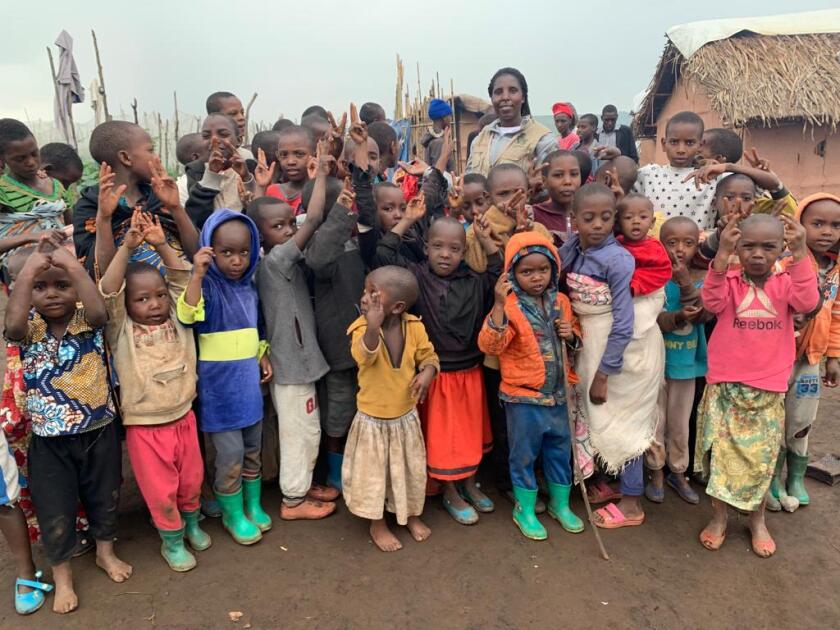 Students in the Democratic Republic of the Congo have been displaced because of military conflicts in the region.