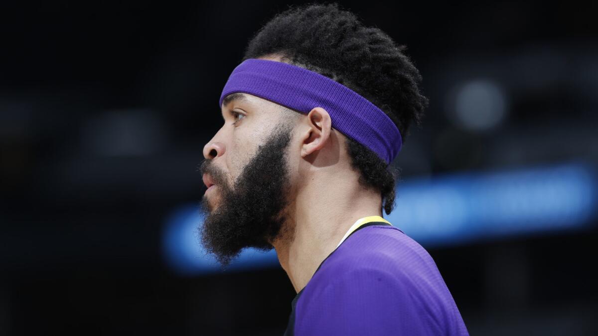 JaVale McGee won two championships with Golden State before joining the Lakers this season.