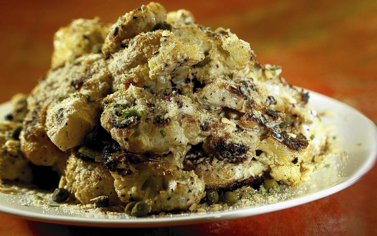 The Wallace's grilled cauliflower