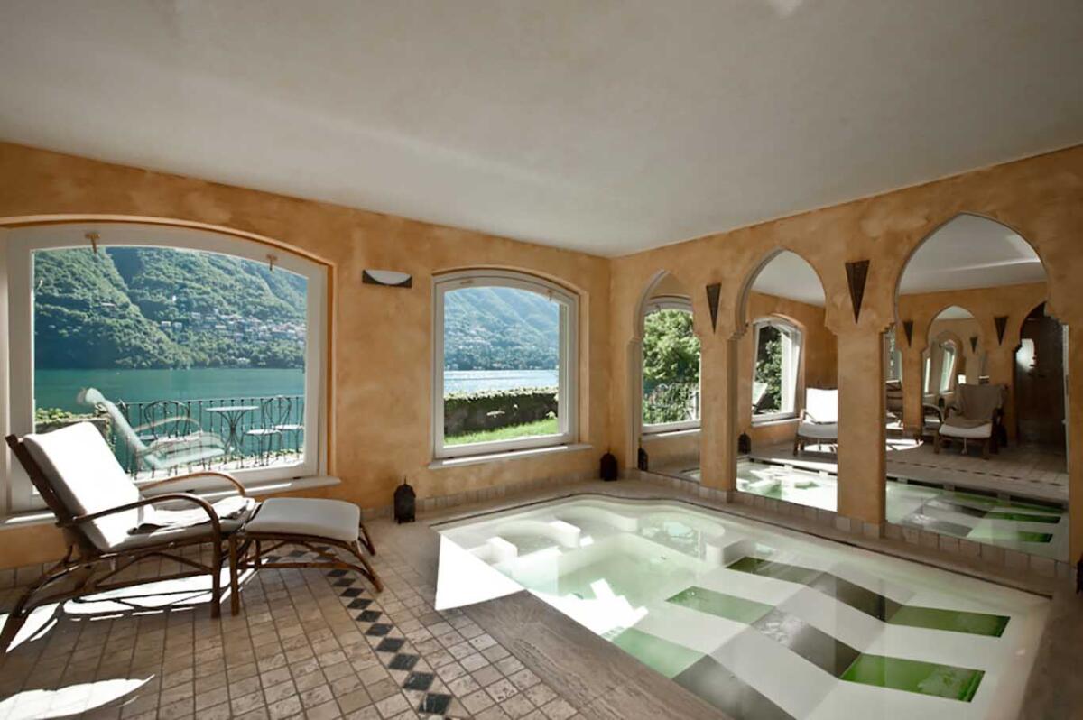 The spa area of Relais Villa Vittoria