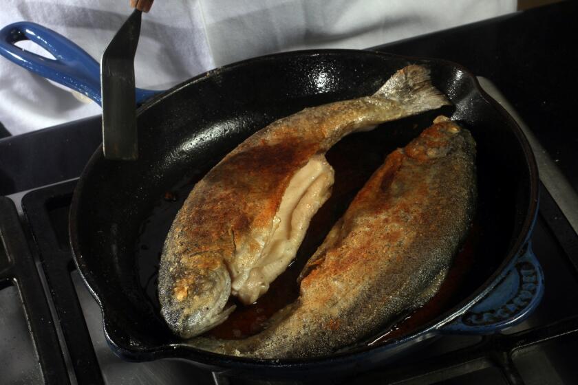 Recipe: Pan fried trout