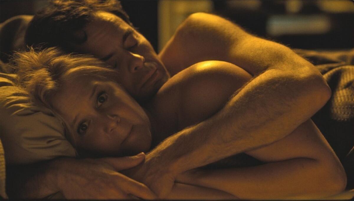Amy Schumer and Bill Hader in "Trainwreck," an actual comedy contending in this year's Golden Globes comedy categories.