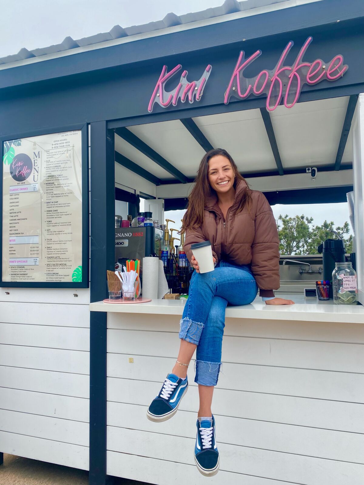Kini Coffee owner Jewell Harloff