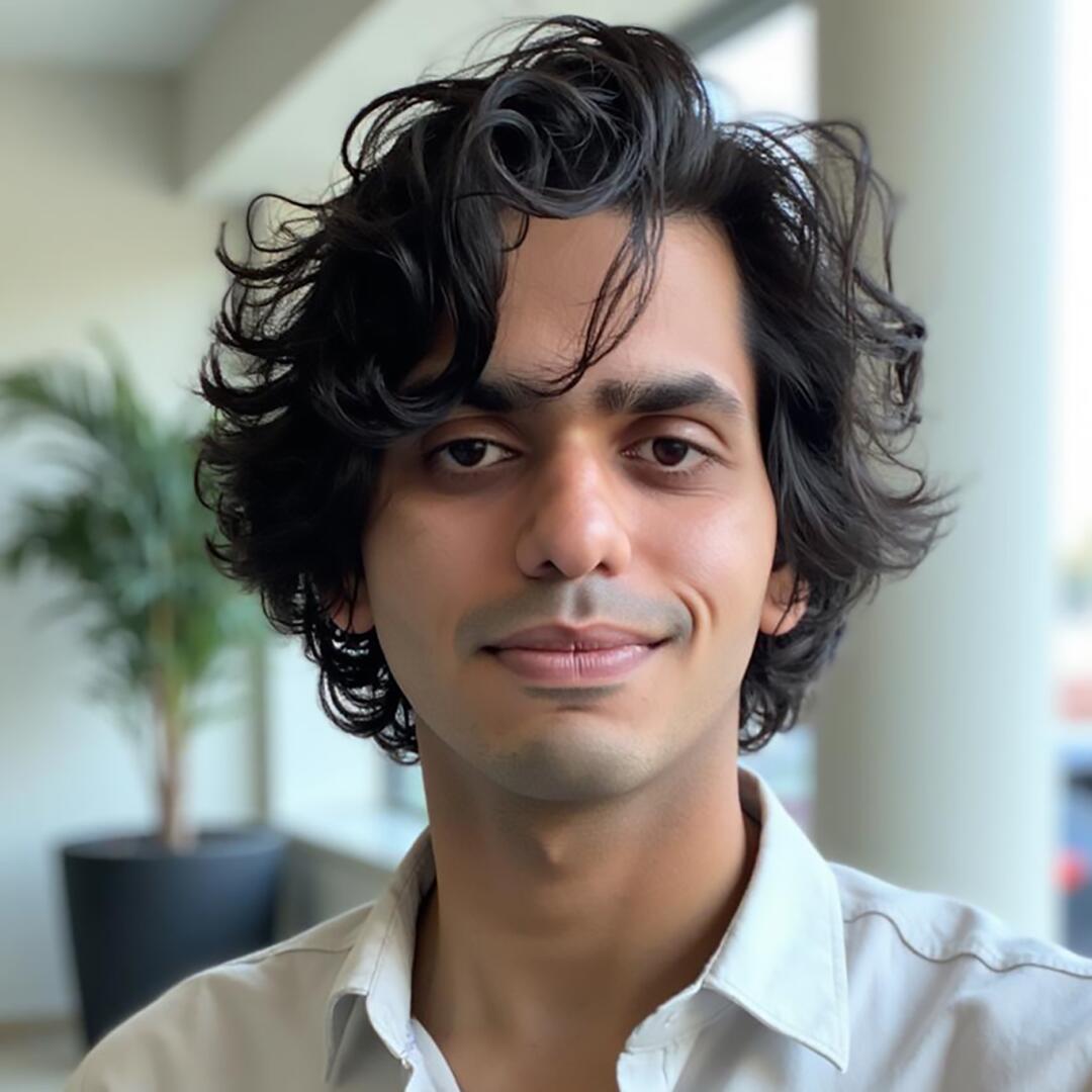 A portrait of Divyansh Sharma