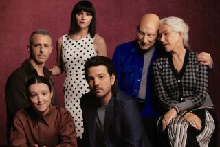 Bella Ramsey, Jeremy Strong, Christina Ricci, Diego Luna, Patrick Stewart and Helen Mirren at the 2023 Drama Roundtable