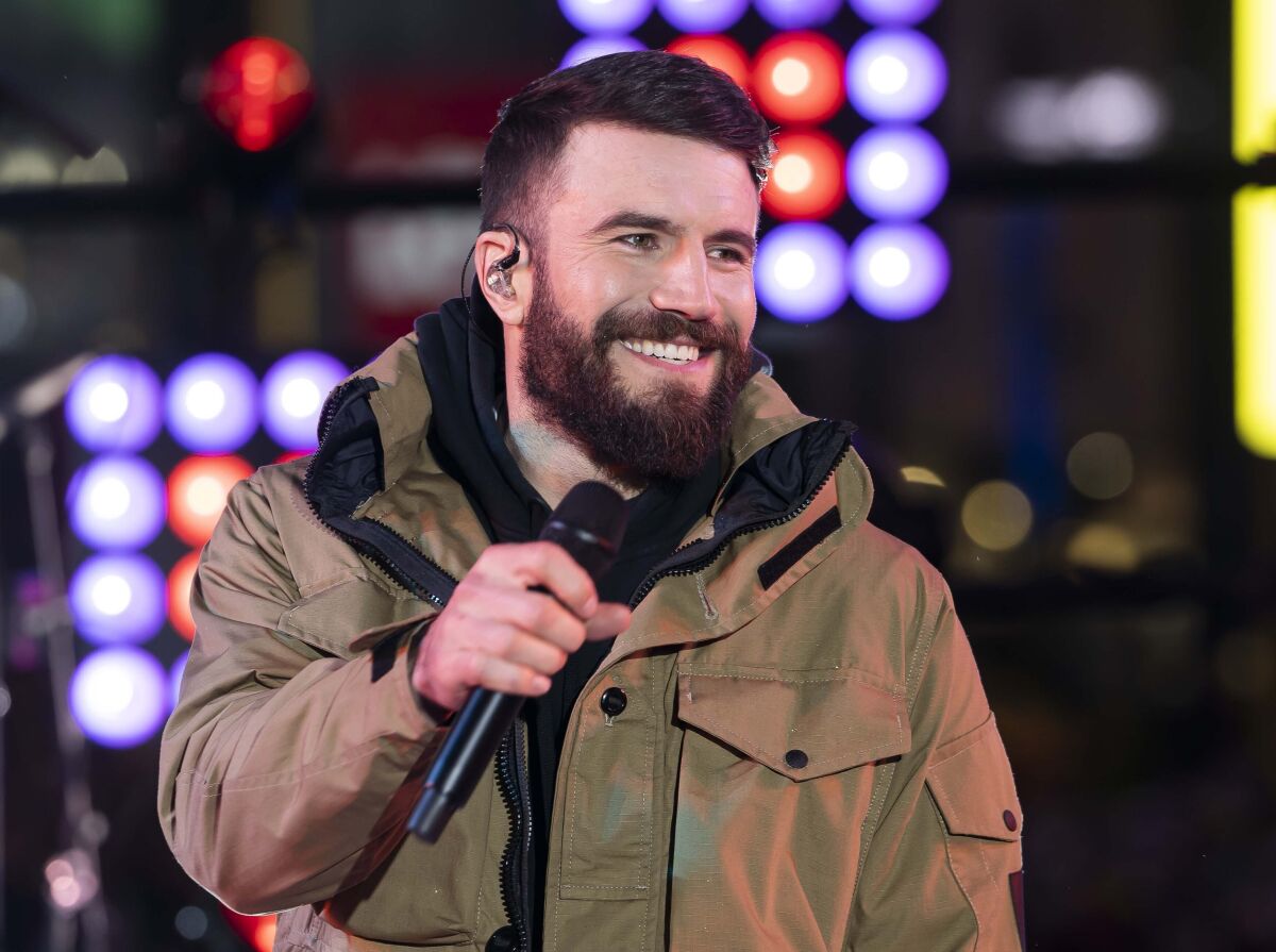 FILE - Sam Hunt performs at the Times Square New Year's Eve celebration in New York on Dec. 31, 2019. Hunt has pleaded guilty to drinking and driving in Tennessee. The Tennessean reports Hunt entered the plea Wednesday, Aug. 18, 2021, in Davidson County Circuit Court to misdemeanor DUI charges. He was arrested in 2019 and charged with driving under the influence and violating open container law. (Photo by Ben Hider/Invision/AP, File)