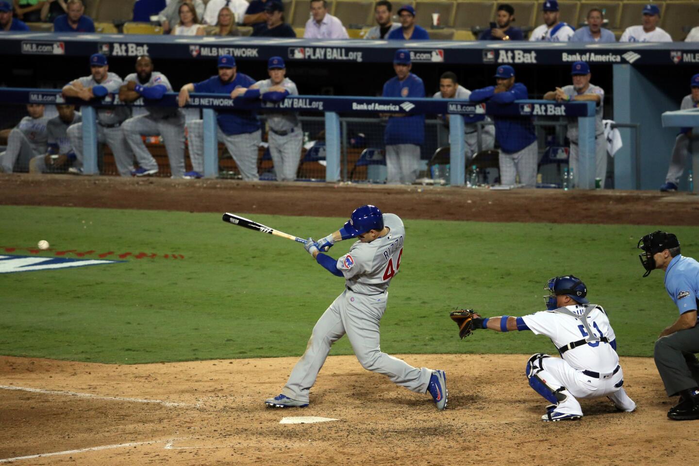 NLCS Game 4: Cubs 10, Dodgers 2