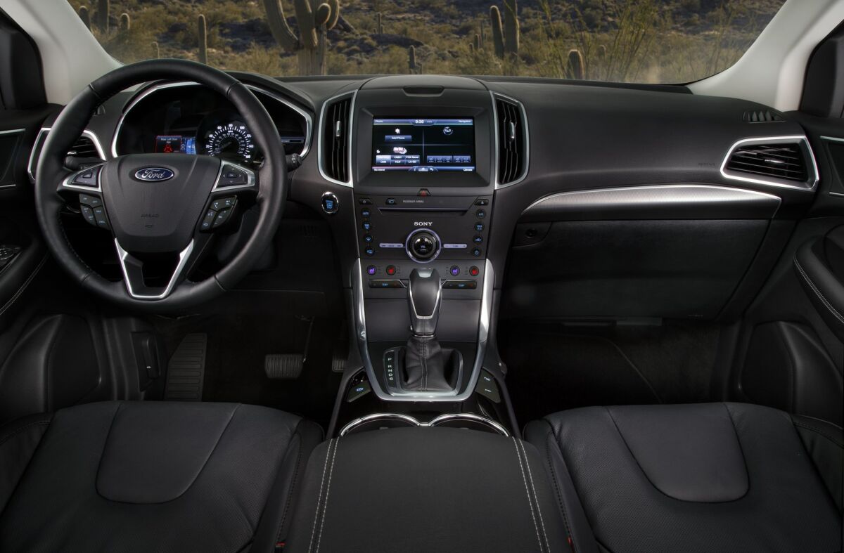 Sport interior refinements include leather-trimmed seats with suede inserts, 10-way adjustable and heated front seats and keyless entry with push-button ignition.