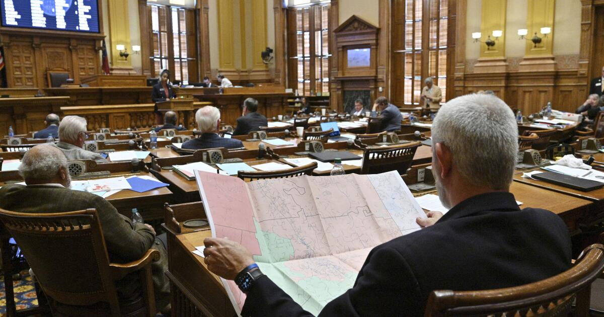 Georgia Republicans move to cut losses as they propose majority-Black districts in special session