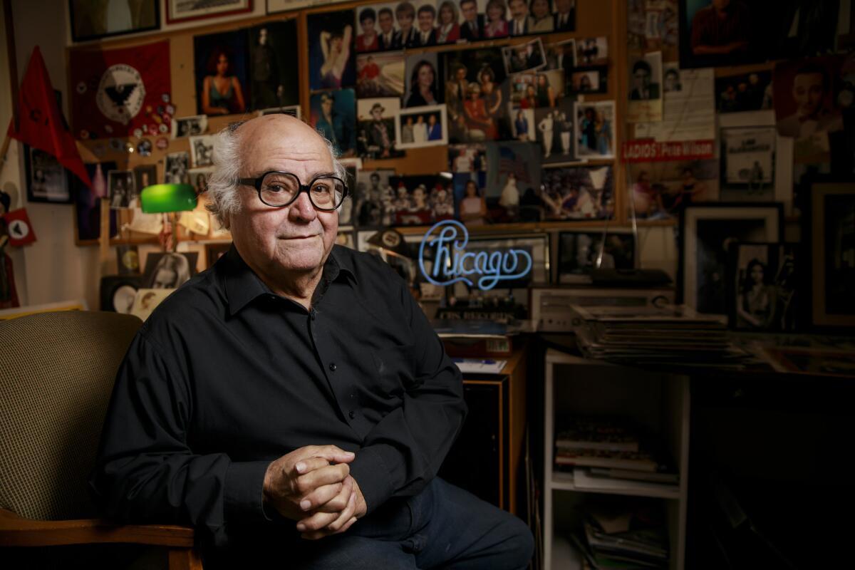 Photographer George Rodriguez in his Los Angeles studio.