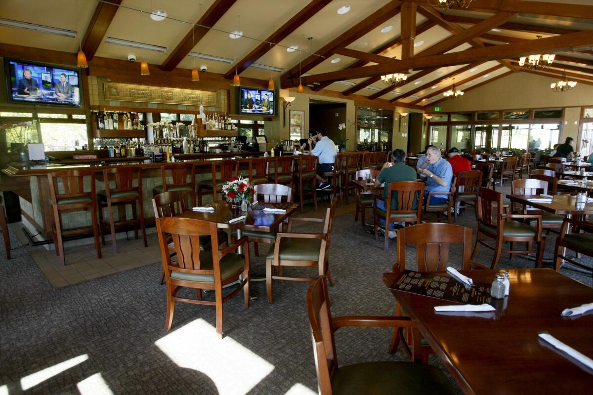 A grand opening will be held next week for the new restaurant Canyon Grille at DeBell at DeBell Golf Club in Burbank, pictured on Friday, January 17, 2014.