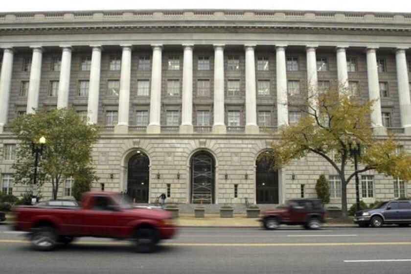 The Internal Revenue Service headquarters building in Washington.