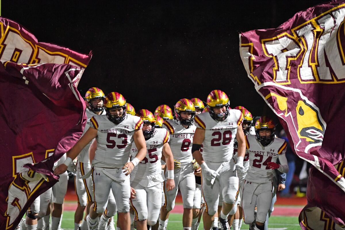 Torrey Pines High School football returned to the field on March 12.