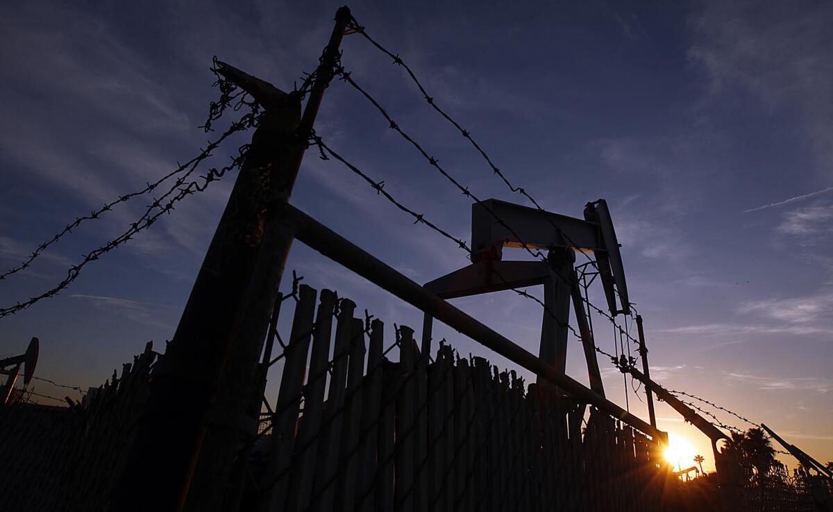 A proposed 9.5% tax on oil pumped from the ground in California has been put on hold.