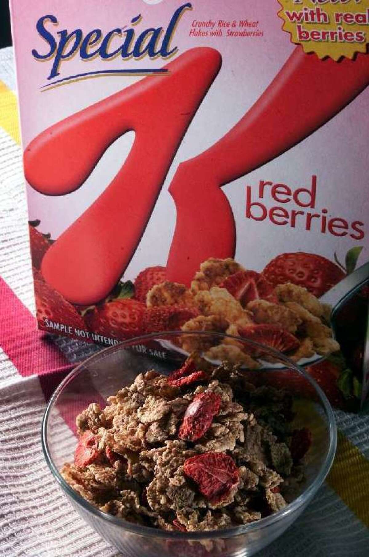 Kellogg's has recalled some packages of Special K Red Berries cereal.