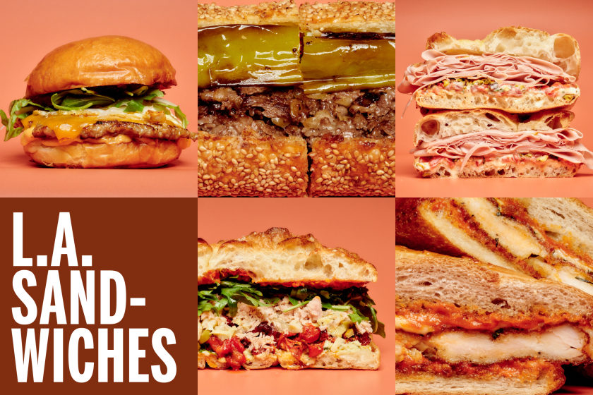 Grid of sandwich photos