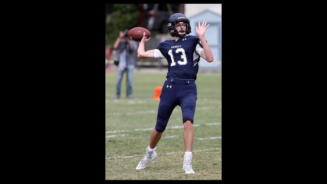 Photo Gallery: Flintridge Prep football vs. Cate