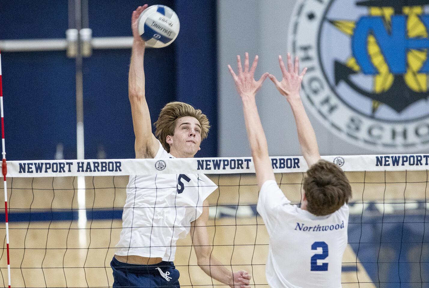 Photo Gallery: Newport Harbor vs. Northwood in volleyball