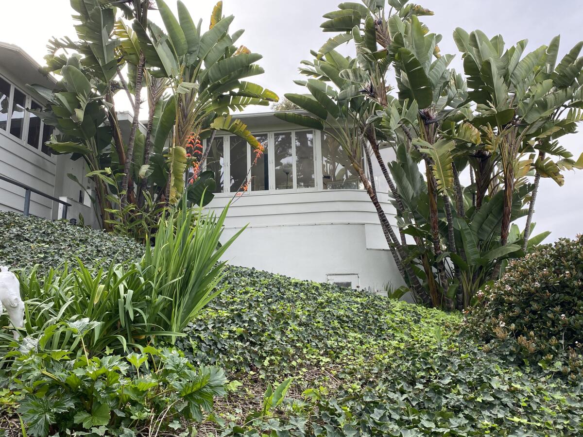 This is the Mt. Soledad home Barry Goldwater had built for his family in 1940, and where Hoagy Carmichael once entertained dinner guests.