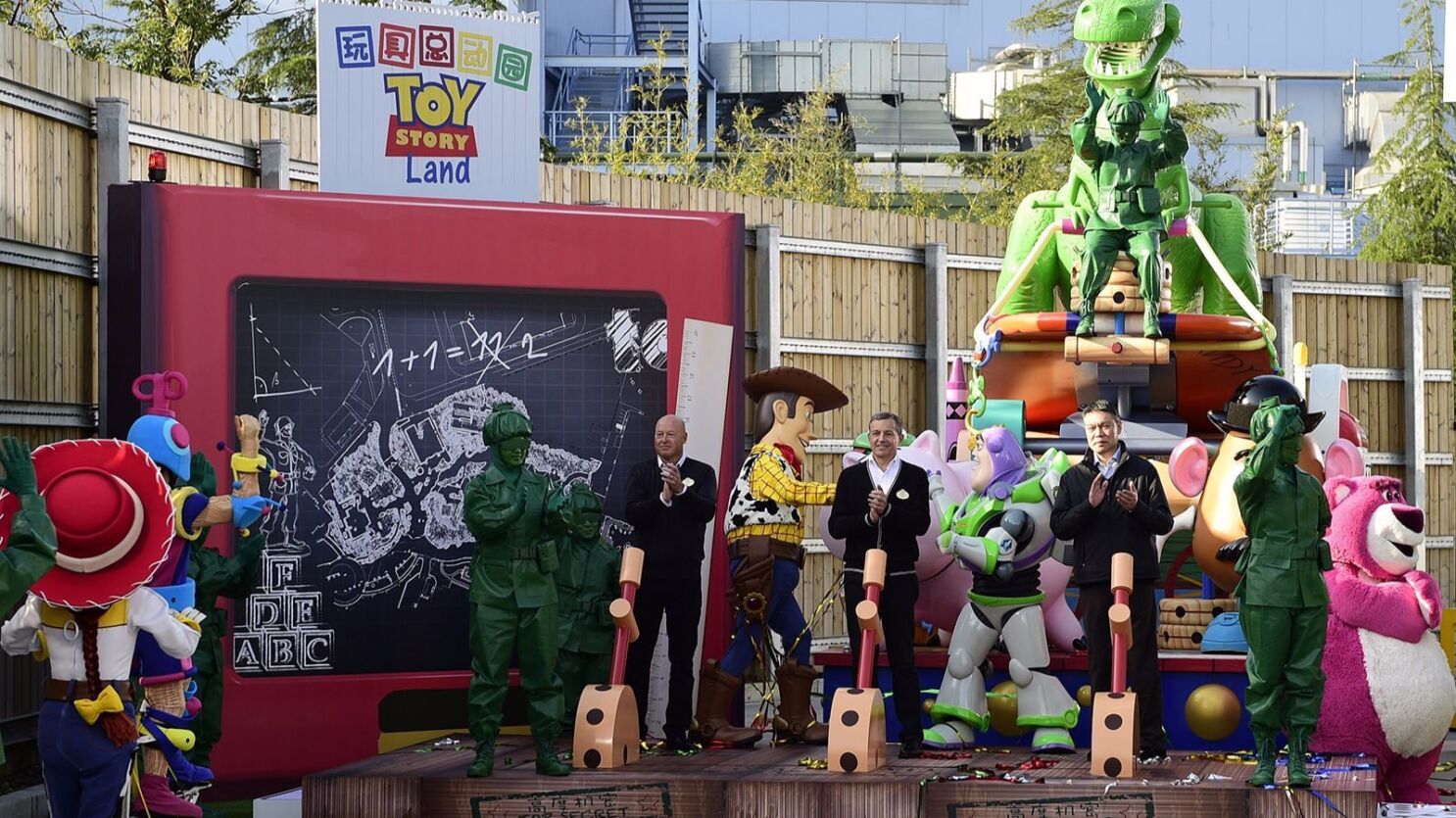 Construction Starts On Toy Story Land At Shanghai Disneyland Los Angeles Times
