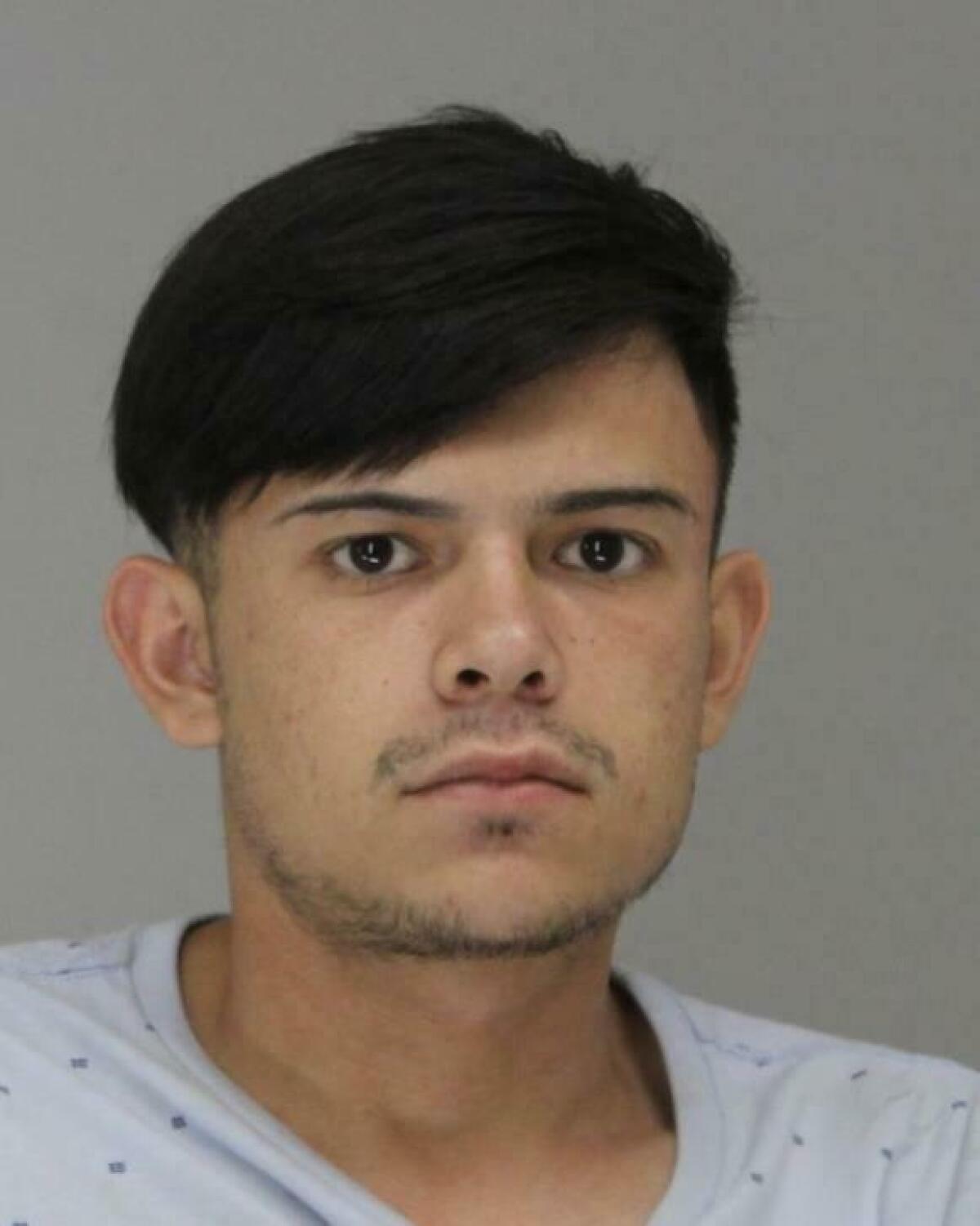 FILE -This undated photo provided by the Dallas County Sheriff's Department in Dallas, Texas shows Ruben Alvarado. Alvarado, who strangled a transgender woman to death and dumped her body in a lake in 2019 was sentenced Thursday, Nov. 11, 2021 to 37 years in prison. (Dallas County Sheriff's Department via AP, File)