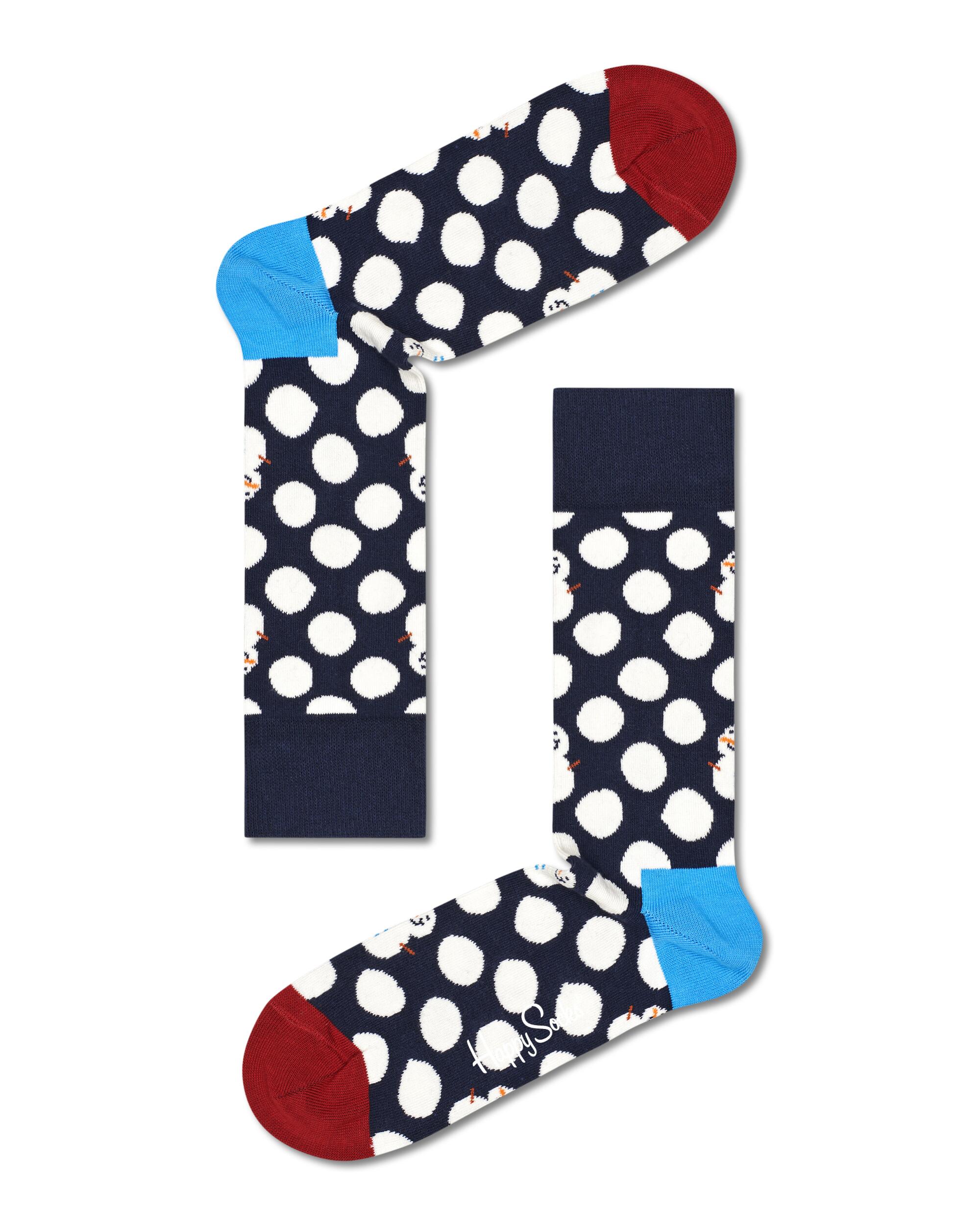 3-Pack Snowman Socks Gift Set (Unisex) from Happy Socks