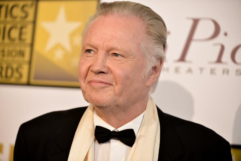 Jon Voight, seen at the Critics' Choice Television Awards last month, is nominated for a supporting actor in a drama series Emmy for his performance on "Ray Donovan."