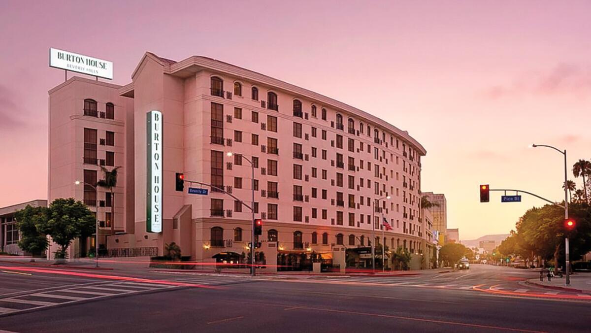 Burton House Hotel in Beverly Hills