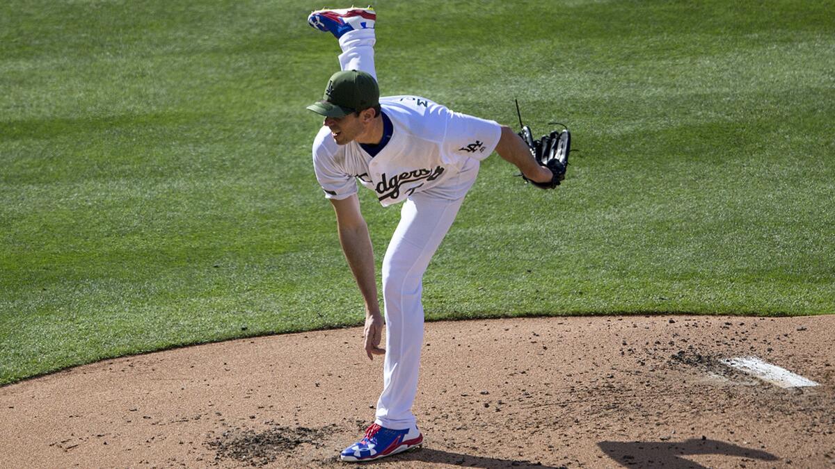 Brandon McCarthy improved to 5-1 with a 3.28 earned-run average after six scoreless innings Saturday against the Cubs.