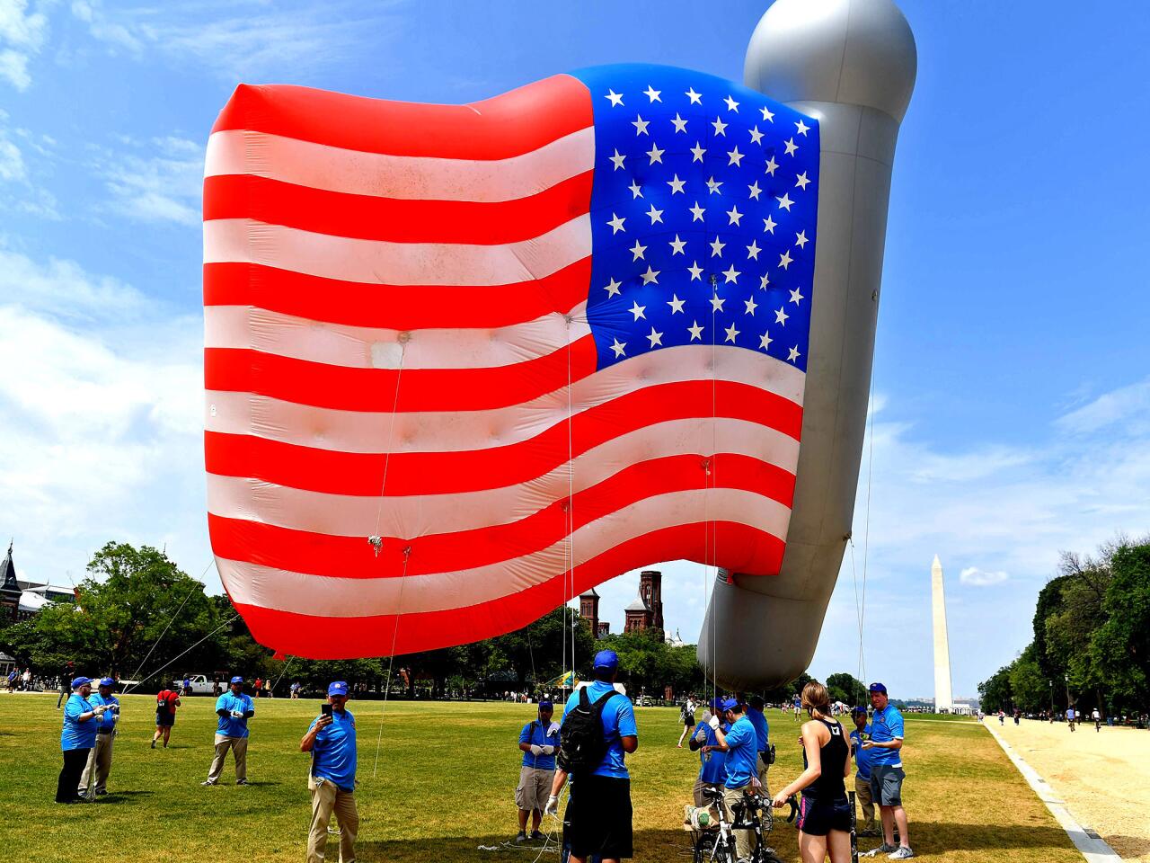 Trump's Fourth of July speech inserts politics and protests into national celebration