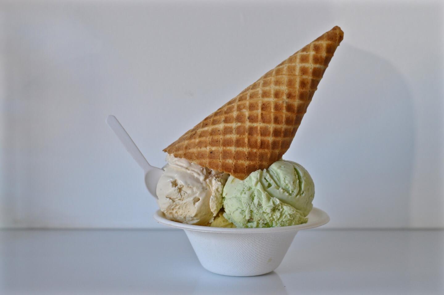 Ice cream and gelato map