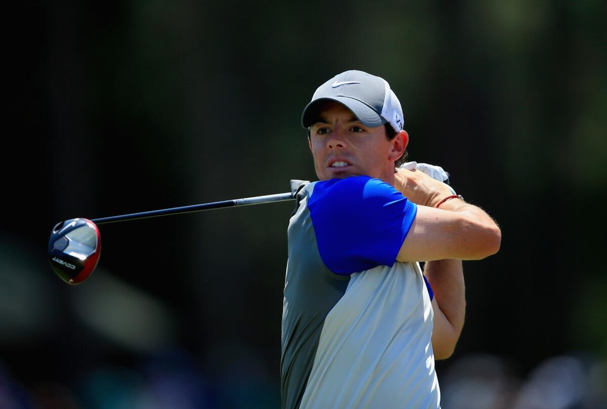 Rory McIlroy played in the U.S. Open last weekend -- and hasn't seen his clubs since.