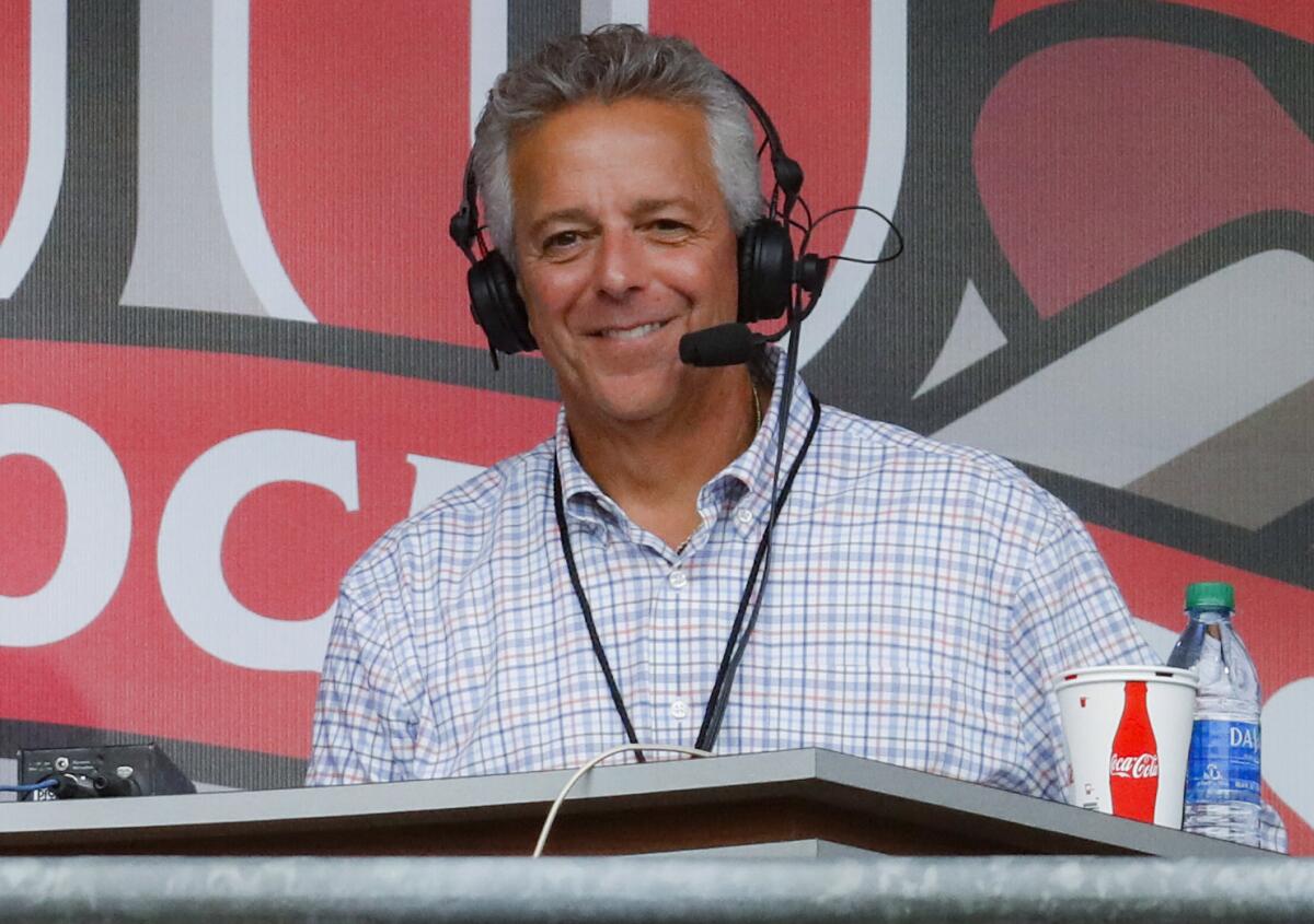 Cincinnati Reds broadcaster Thom Brennaman