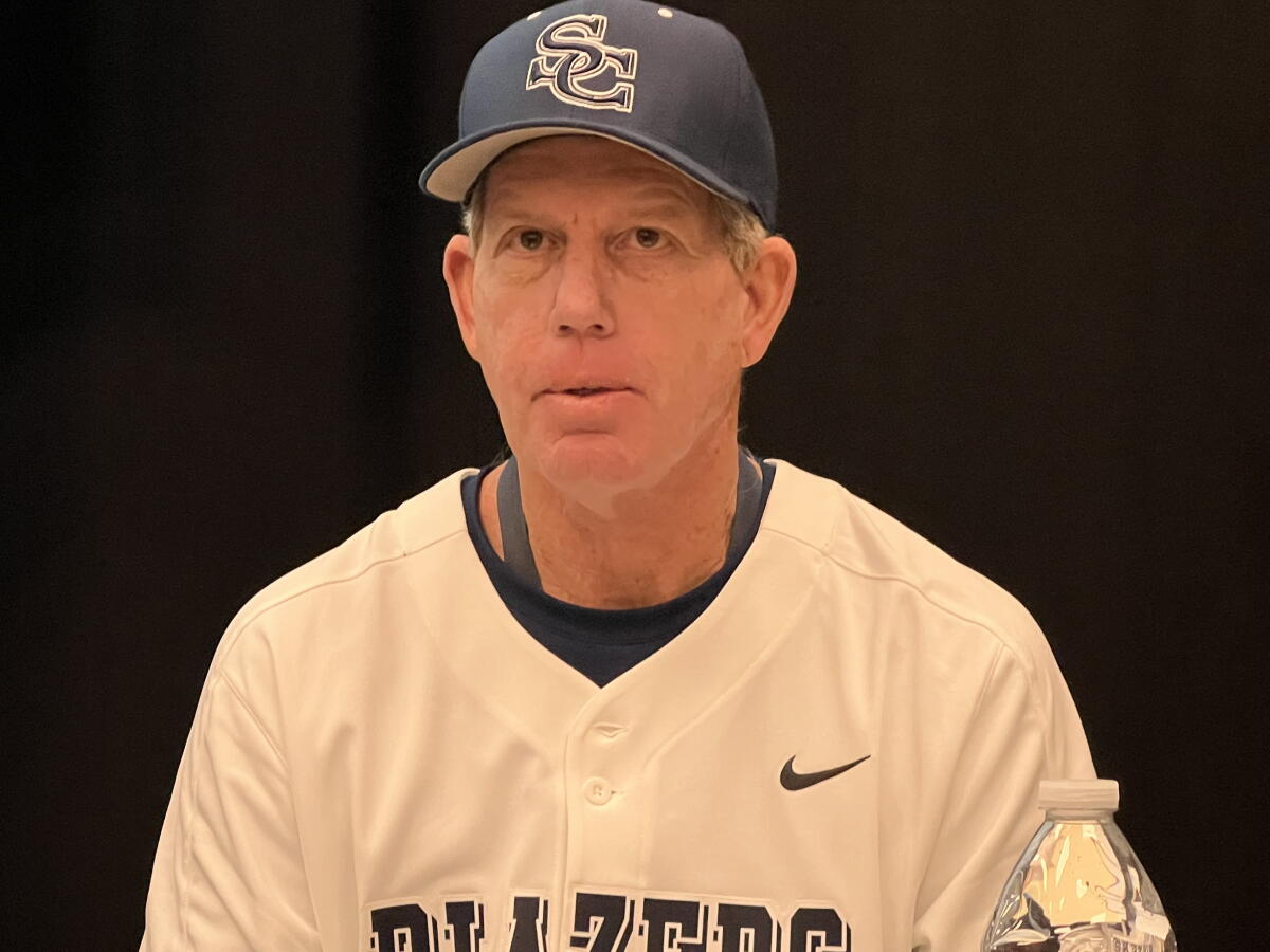 Tom Sebron Tom Meusborn announces retirement as baseball coach at Sierra Canyon ...