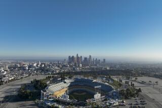 LOS ANGELES, CA - July 11: A view of Dodger during the preparation of the MLB All-Star.