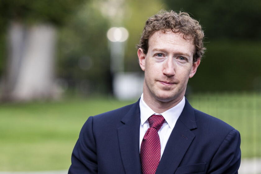 Meta Platforms CEO Mark Zuckerberg Photographer: Finn Gomez/Getty Images