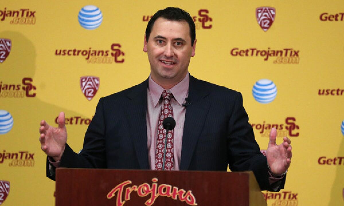 USC Coach Steve Sarkisian added three more coaches to his staff Monday.