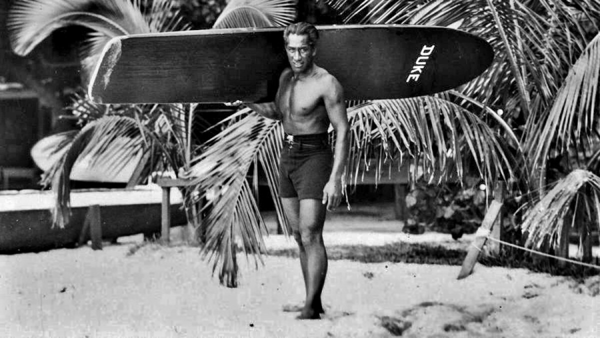 California Retrospective: Duke Kahanamoku: The heroic moment that became  part of his legend - Los Angeles Times