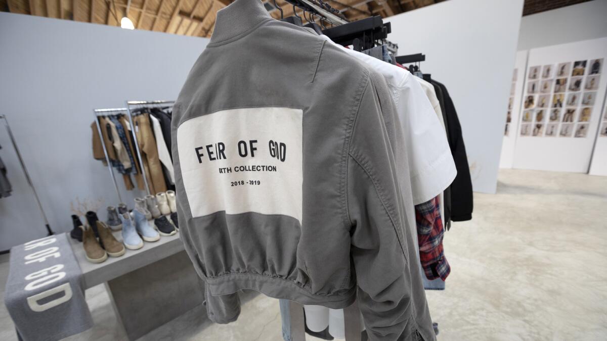 Fear of God designer Jerry Lorenzo's new collection taps blue-collar jobs,  God and his former Midwest life for inspiration - Los Angeles Times