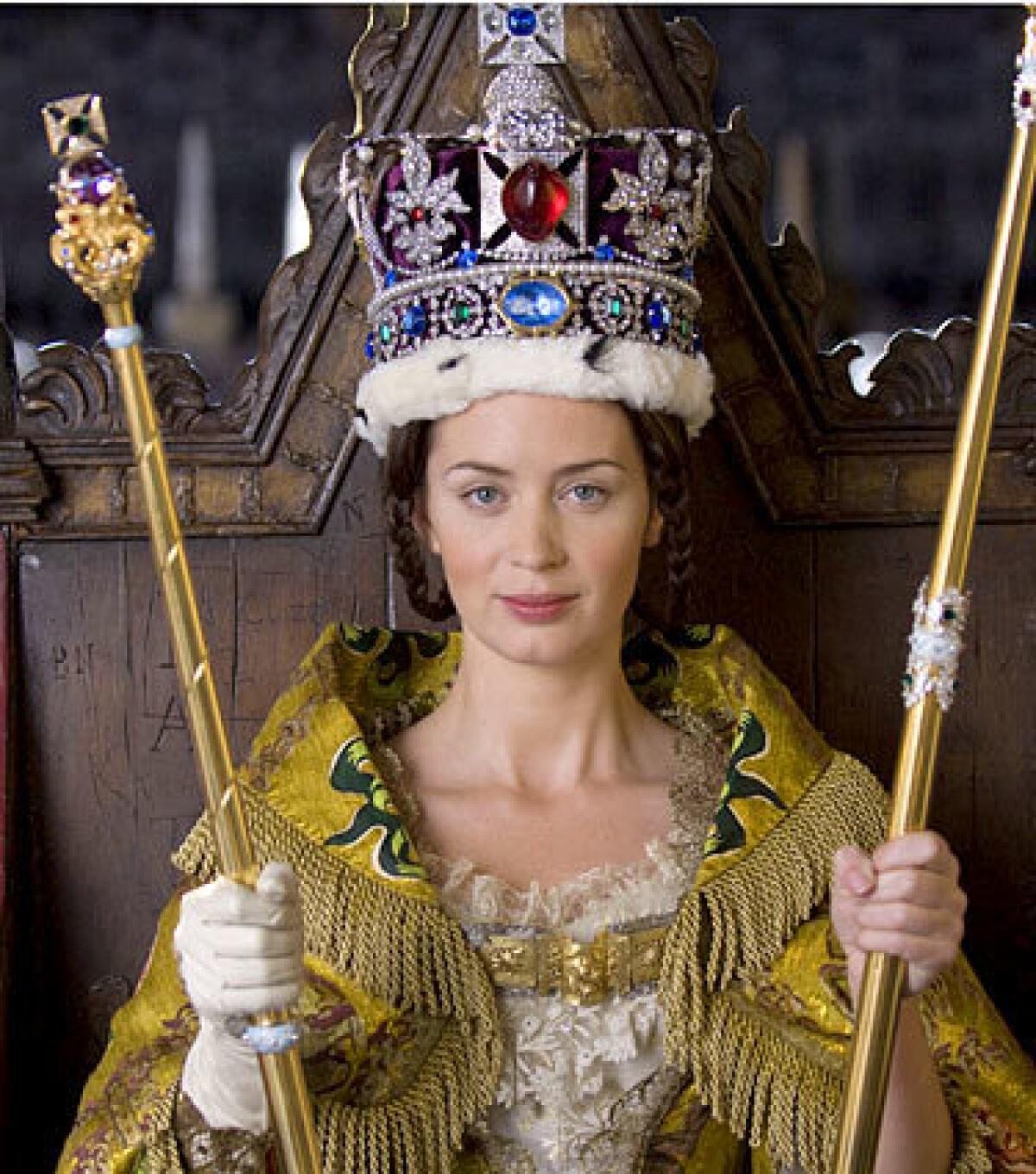 Emily Blunt starred as "The Young Victoria."