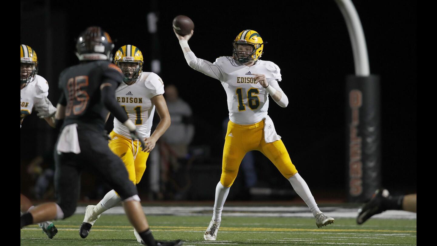 Photo Gallery: Edison High vs. Huntington Beach football