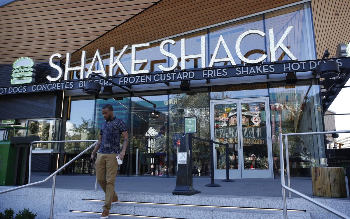 A Shake Shack in Las Vegas.
